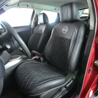 Чехлы на Nissan Juke I (Ниссан Жук 1) из экокожи и антары VPA Чехлы на Nissan Juke I (Ниссан Жук 1) из экокожи и антары VPA