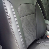 Чехлы на Ford Kuga II (Форд Куга 2) из экокожи и польской алькантары