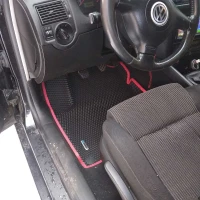3D EVA коврики на Volkswagen Golf IV (Фольксваген Гольф 4) с бортами до 5 см соты 3D EVA коврики на Volkswagen Golf IV (Фольксваген Гольф 4) с бортами до 5 см соты