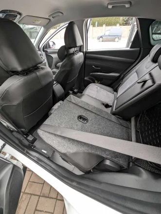 Чехлы на Hyundai Tucson IV (Хюндай Туксон 4) из экокожи и польськой алькантри Comfort Plus 2