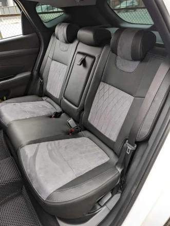 Чехлы на Hyundai Tucson IV (Хюндай Туксон 4) из экокожи и польськой алькантри Comfort Plus 2