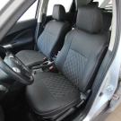 Чехлы на Nissan Juke I (Ниссан Жук 1) из экокожи EP 