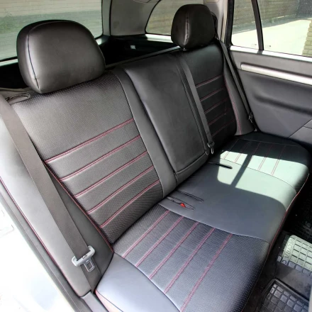 Чехлы на Opel Vectra C из экокожи EL