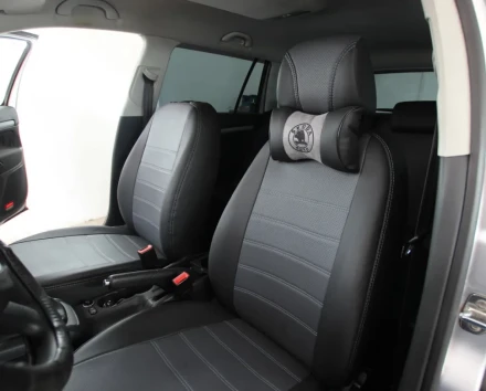 Чехлы на Subaru Outback из экокожи Eco Lazer