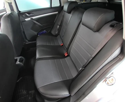 Чехлы на Subaru Outback из экокожи Eco Lazer