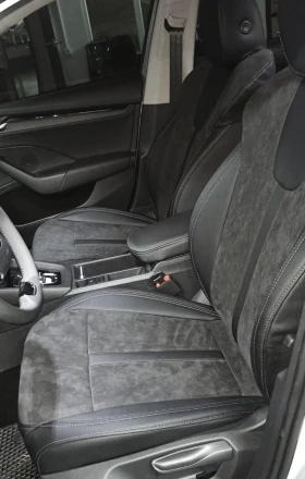 Авточехлы на Skoda Octavia A8 (Шкода Октавия А8) из экокожи и антары