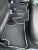 3D EVA коврики на Skoda Fabia II (Шкода Фабия 2) с бортами до 5 см чорно-серые