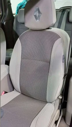 Чехлы на Renault Kangoo II (Рено Кенго 2) из ткани