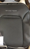 Авточехлы на Renault Duster II из экокожи и гобелена