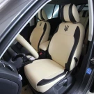 Чехлы из экокожи на Volkswagen Tiguan I с Украинским тризубом VE