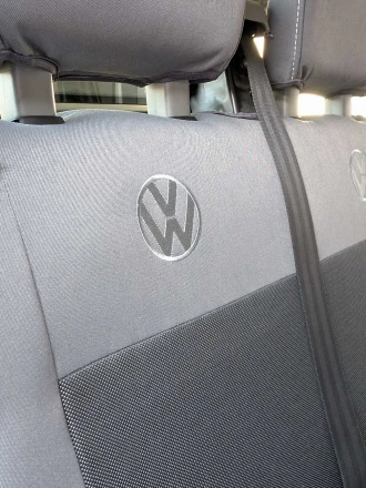 Чехлы на Volkswagen Transporter T4 1+2 (Фольксваген Т4) из ткани