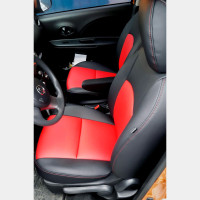 Чехлы на Nissan Micra (K13) из экокожи