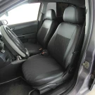 Чехлы на Opel Astra H (Опель Астра H) из экокожи и ткани ECl