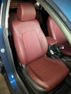 Чехлы на Hyundai Tucson III (Хюндай Туксон 3) из экокожи ромб Comfort 1