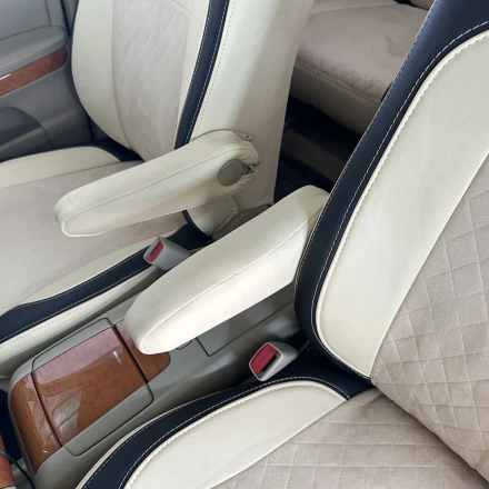 Чехлы на  Lexus RX II (Лексус РХ 2) из экокожи и польской алькантары VPA