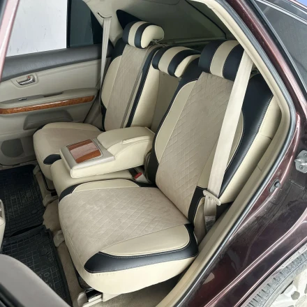 Чехлы на  Lexus RX II (Лексус РХ 2) из экокожи и польской алькантары VPA