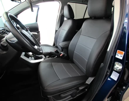 Чехлы на Volvo FH12 1+1 из экокожи Eco Prestige