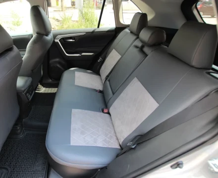 Чехлы на LADA (ВАЗ) Largus из экокожи и антары Eco Prestige+Antara