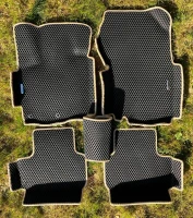3D EVA коврики на Mitsubishi ASX 2012 с бортами до 10 см