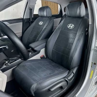 Чехлы на Sonata LF из экокожи и польской алькантары ELA2020P