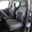 Чехлы на Peugeot Partner II Tepee Like из экокожи и ткани ECl
