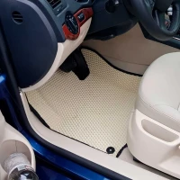 3D EVA коврики на Skoda Octavia A5 (Шкода Октавія А5) с бортами до 10 см бежевые 3D EVA коврики на Skoda Octavia A5 (Шкода Октавія А5) с бортами до 10 см бежевые