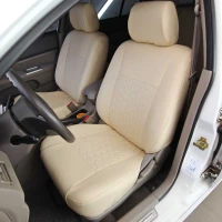 Чехлы на Chery Elara A21 (Чери Элара А21) из экокожи с перфорацией EP