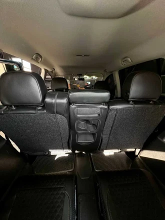 Чехлы на Opel Zafira B (Опель Зафира Б) 7 мест из экокожи и ткани Sport 3