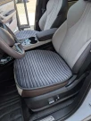 Накидки из Алькантары на нижние сиденья авто антискользящие темно-серые