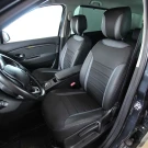 Чехлы на Renault Scenic III (Рено Сценик 3) из экокожи и ткани ECl2020