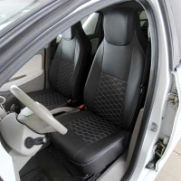 Авточехлы модельные на Renault ZOE из экокожи EP