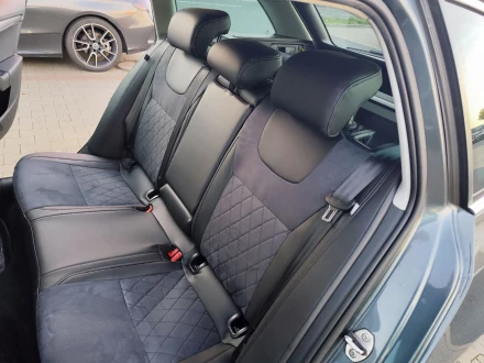 Чехлы на Skoda Octavia A7 RS (Шкода Октавия А7 РС) из экокожи и антары