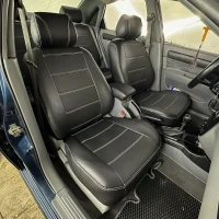 Чехлы на Chevrolet Lacetti (Шевроле Лачетти) из экокожи EG