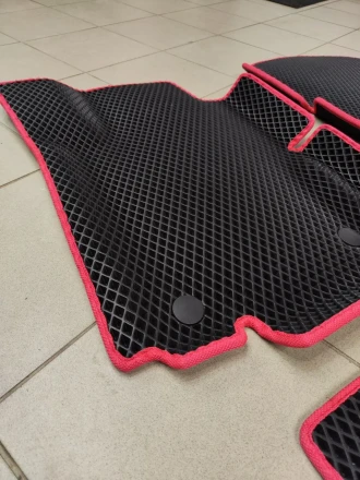 3D EVA коврики с бортами до 10 см на Mercedes-Benz ML W164 (Мерседес МЛ В164)