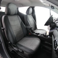 Чехлы на Chevrolet Bolt EUV (Шевролет Болт) из экокожи и антары Antara