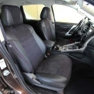 Чехлы на Mitsubishi Pajero Sport из экокожи и антары ELA2020P