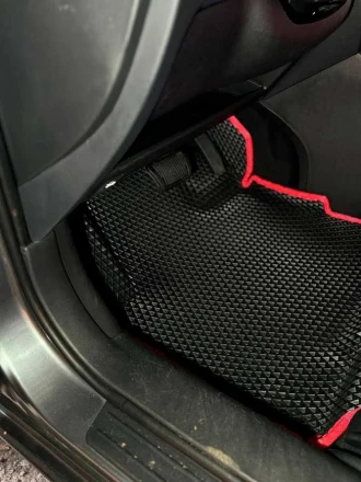 3D EVA коврики на Hyundai Tucson I (Хюндай Тюксон 1) с бортами до 5 см