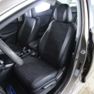 Чехлы на Hyundai Elantra MD из экокожи и польской алькантары Antara