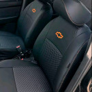 Чехлы на Шевроле Авео T250 (Chevrolet Aveo T250) из экокожи и автоткани с тиснением ромб