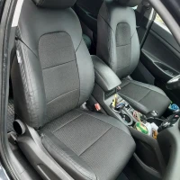 Чехлы на Kia Sportage QL из экокожи и гобелена