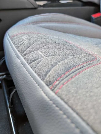 Чехлы на Honda M-NV (Хонда М-НВ) из ткани и экокожи Comfort 1