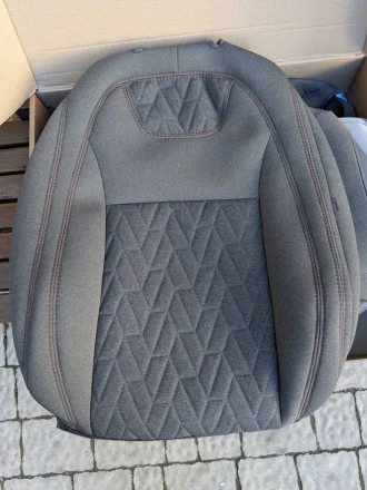 Чехлы на Honda M-NV (Хонда М-НВ) из ткани и экокожи Comfort 1