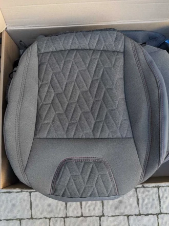 Чехлы на Honda M-NV (Хонда М-НВ) из ткани и экокожи Comfort 1