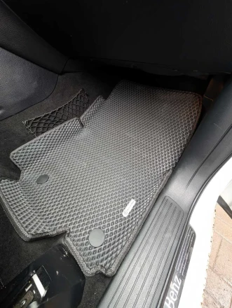 3D EVA коврики на Mercedes GLE W166 с бортами до 5 см