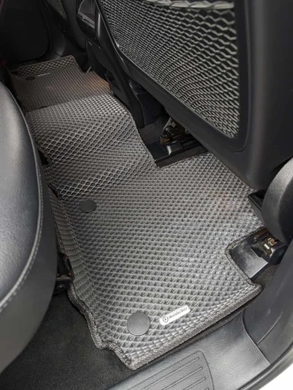 3D EVA коврики на Mercedes GLE W166 с бортами до 5 см