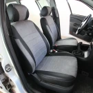 Чехлы на Skoda Octavia Tour из экокожи и антары Eco Lazer+Antara 2020 (P)