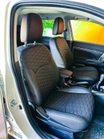 Чехлы на Mitsubishi ASX (Митсубиши АСХ) из экокожи Sport 3