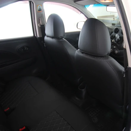 Чехлы на Nissan March IV (Ниссан Марч 4) из экокожи EP