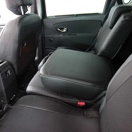 Чехлы на Renault Scenic III (Рено Сценик 3) из экокожи и ткани VE