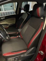 Чехлы на Ford EcoSport II (Форд Экоспорт) из экокожи и ткани Comfort Plus 3